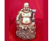 brass laughing buddha to create wealth